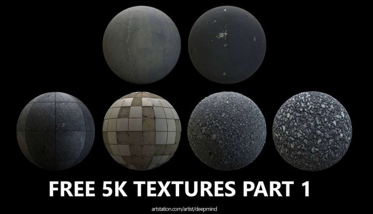 Free 5K Textures Vol.1 For Download from Milos Belanec