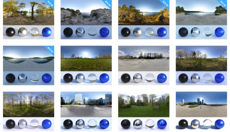 Beautiful HDRI library for 3dmax (1)