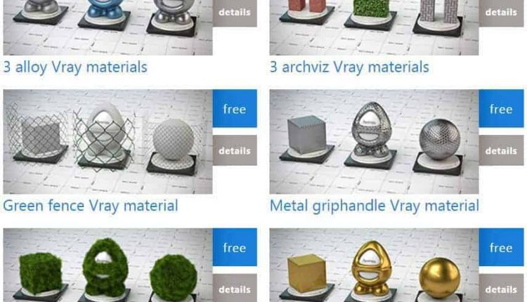 Free-Vray-for-3dsMax-Materials