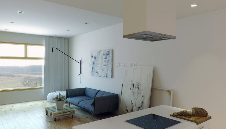 free-oleg-3d-wood-white-interior-scene (1)