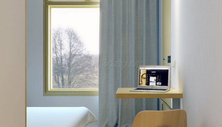 free-oleg-3d-wood-white-interior-scene (8)