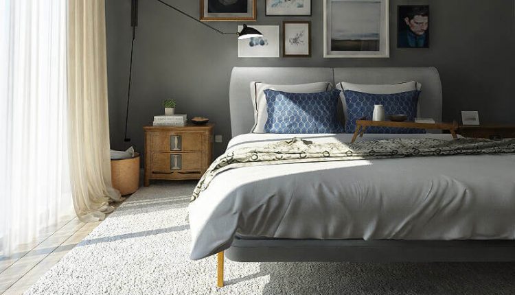 3D Interior Scenes File 3dsmax Model Bedroom 05