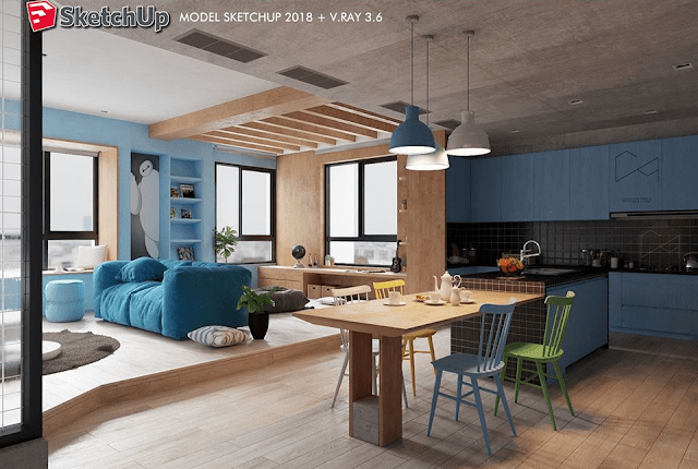 living-kitchenroom