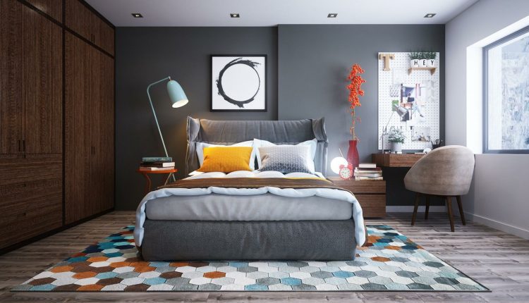 3D Interior Scenes File 3dsmax Model Bedroom 18-1