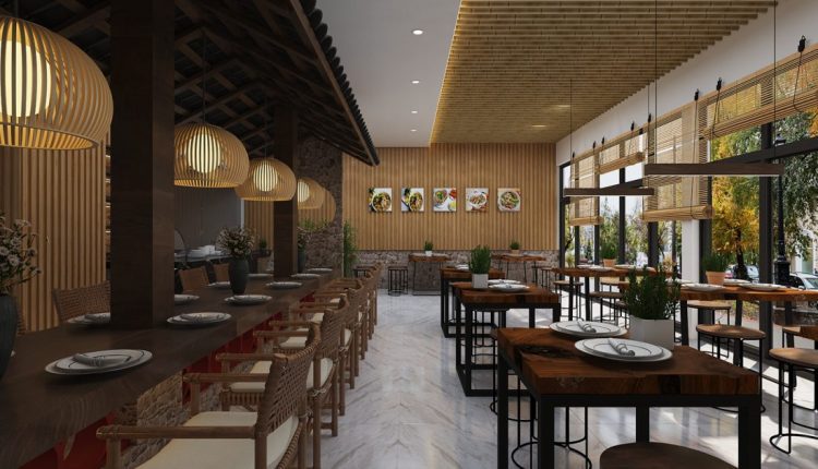 3D Model Interior Coffee 4 Scenes File 3dsmax 3