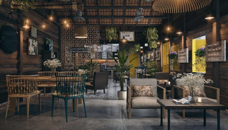 3D Model Interior Coffee 5 Scenes File 3dsmax 4