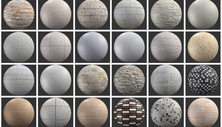 Tile 4K Material 3dsMax Free Download