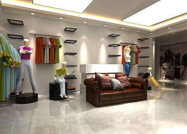 3D Fashion Shop 9 Model Free Download
