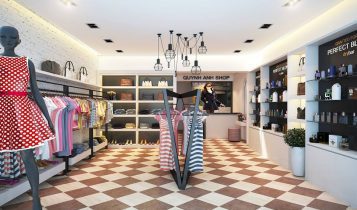 3D Interior Shop models are ready for architecture