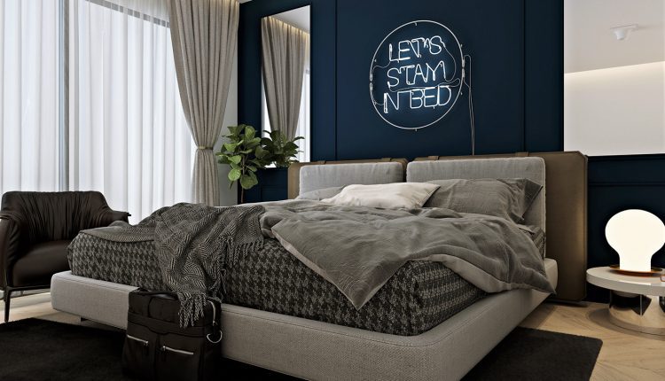3D Interior Scenes File 3dsmax Model Bedroom 48-2