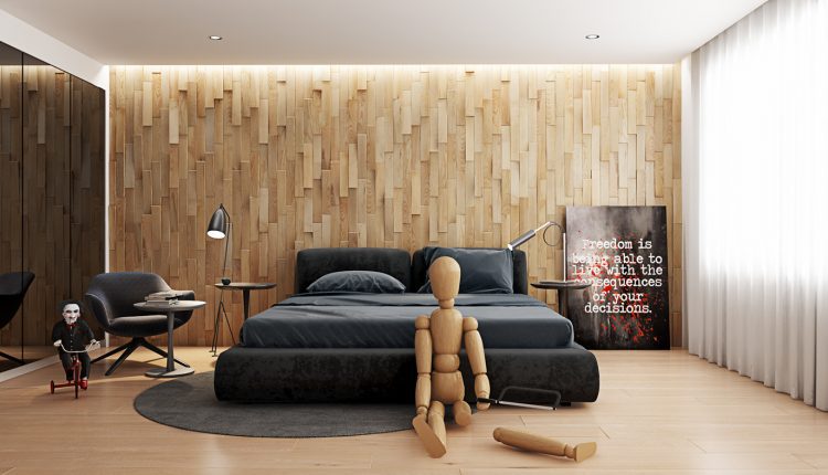 3D Interior Scenes File 3dsmax Model Bedroom 49-1