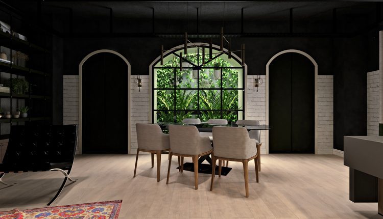 3D Interior Scenes File 3dsmax Model Executive Room 3