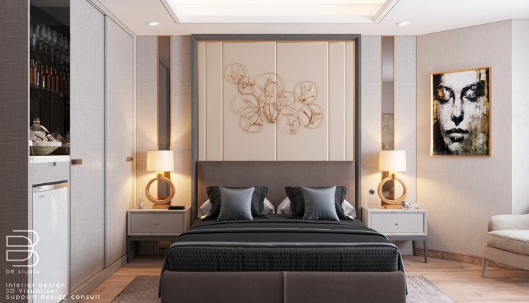 3D Interior Scenes File 3dsmax Model Bedroom 62-4