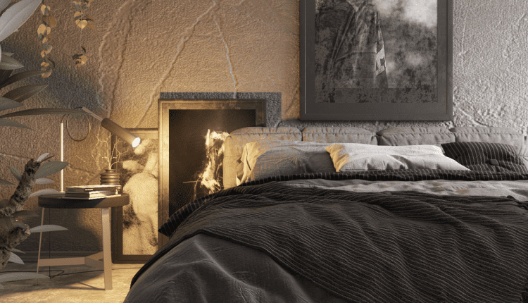 3D Interior Scenes File 3dsmax Model Bedroom 67-2