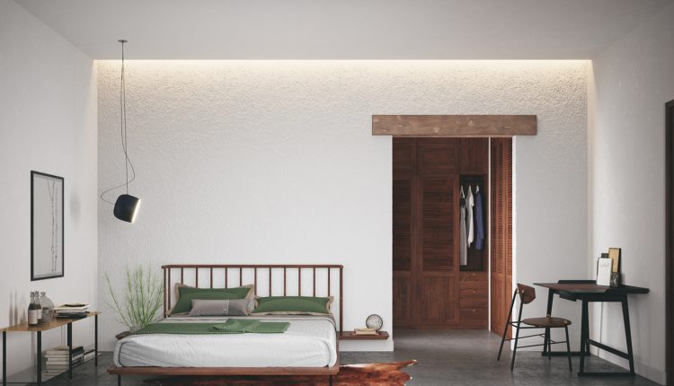 3D Interior Scenes File 3dsmax Model Bedroom 68-3