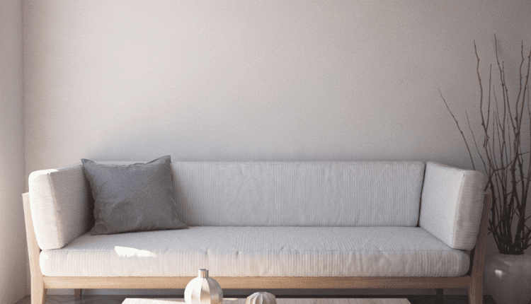 3D Interior Scenes Model White Living Room 221 -1