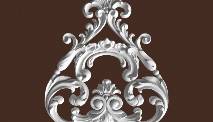 3D Decorative Plaster Model 183 Free Download