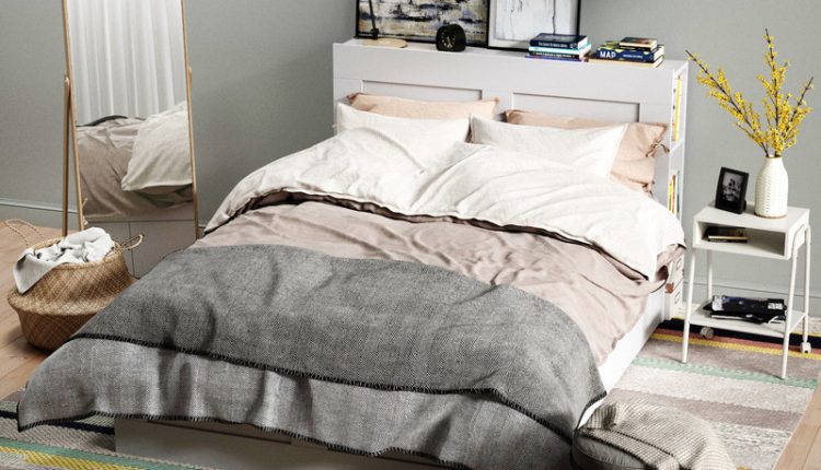 3D Interior Scenes File 3dsmax Model Bedroom 76-1