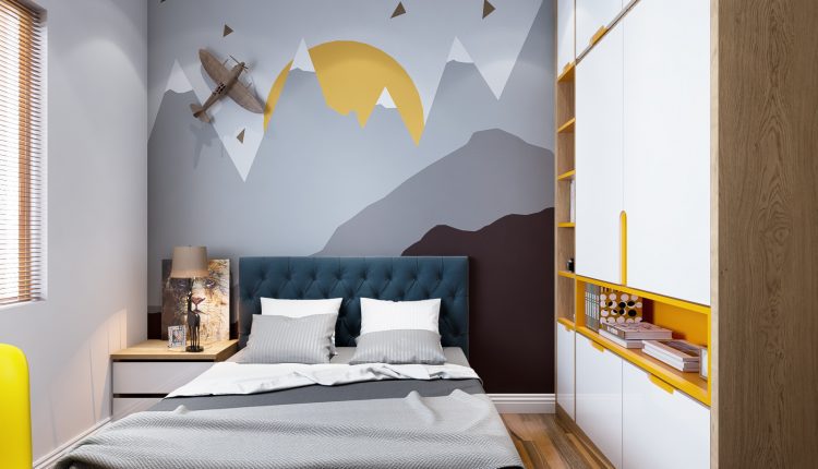 3D Interior Scenes File 3dsmax Model Children’s Bedroom 75-1