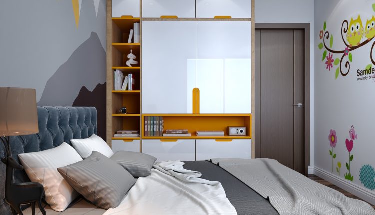 3D Interior Scenes File 3dsmax Model Children’s Bedroom 75-4
