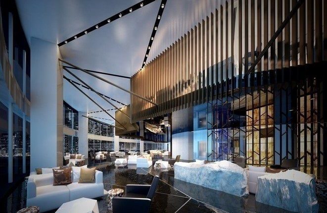 3D Interior Scenes File 3dsmax Model Hotel Lobby 1