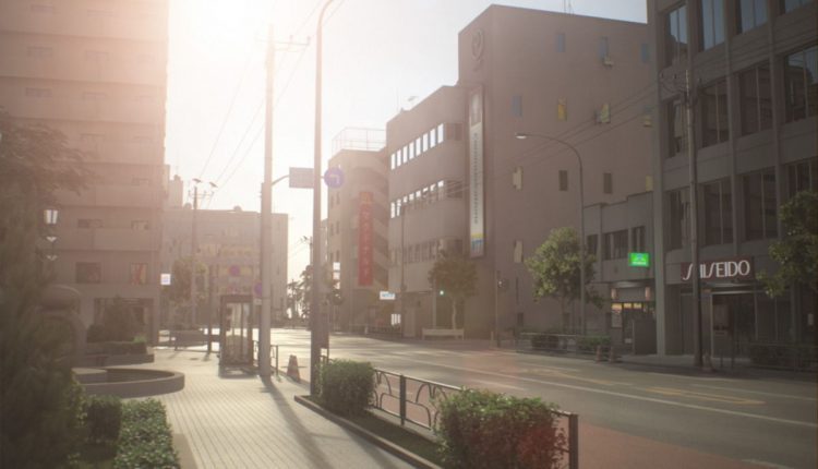 3D Exterior Cityscape Japan 4 Blocks 3dsmax Free Download 7