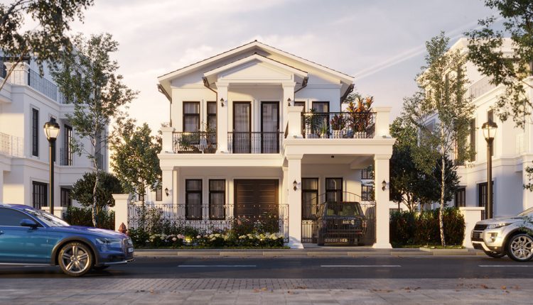 3D Exterior House Scene Model 3dsmax By Nguyen Duy Phuong Free Download 1