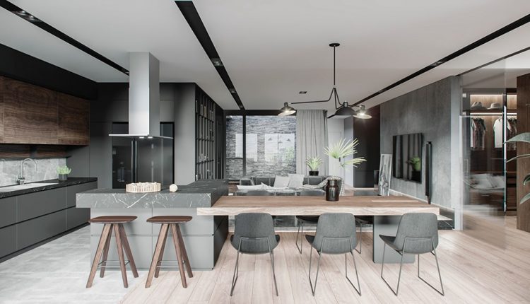 3D Interior Apartment 12 Scenes File 3dsmax Free Dowload 5