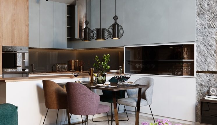 3D Interior Kitchen- Livingroom 21 Scenes 3dsmax By Nguyen Dat Free Dowload 7