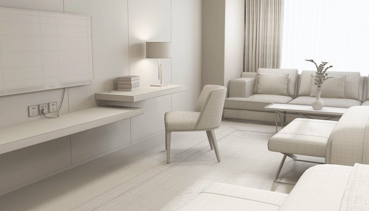3D Interior Scenes File 3dsmax Model Hotel Guest Room 3