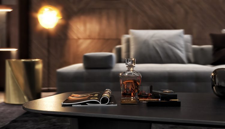 3D Interior Scenes File 3dsmax Model Living Room 248 -4