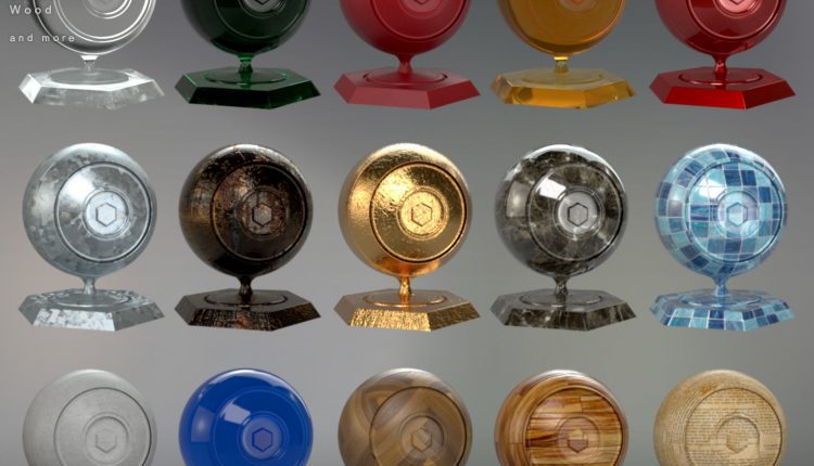 Free Download Redshift Material Pack For-3dsmax 2