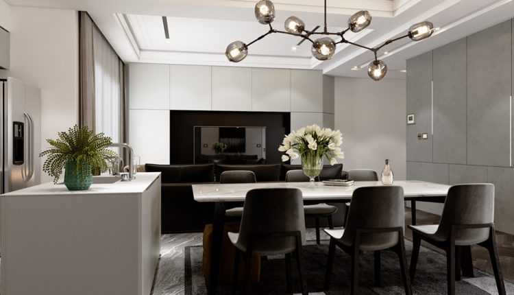 3D Interior Kitchen- Livingroom 28 Scenes 3dsmax By Nhat Hung Free Dowload 4