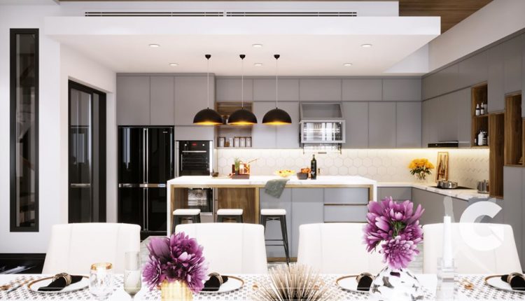3D Interior Kitchen- Livingroom 31 Scenes 3dsmax By Dinh Xuan Giang Free Dowload 10
