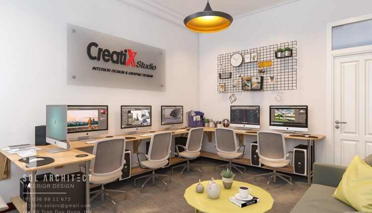 3D Interior Scenes File 3dsmax Model Office Room 3 by Nhat Cuong 5