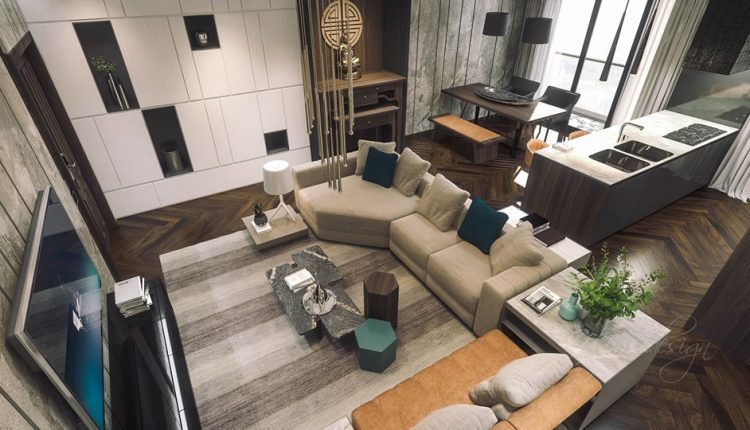 3D Interior Kitchen- Livingroom 33 Scenes 3dsmax By Phung Manh Ha Free Dowload 4