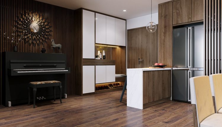 3D Interior Kitchen- Livingroom 37 Scene 3dsmax By Phan Thanh Duong Free Dowload 3