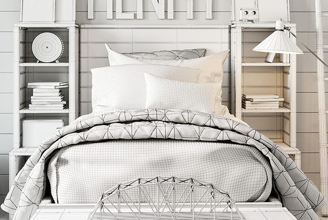 Child Bed Model 191 Free Download 3