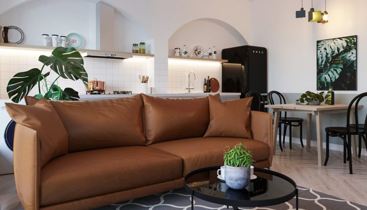 3D Interior Kitchen- Livingroom 43 Scene 3dsmax By Hieu Tran Free Dowload 3