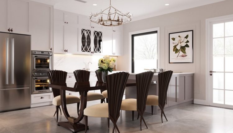 3D Interior Kitchen- Livingroom 5 Scene 3dsmax By Minh Hoan Free Dowload 4