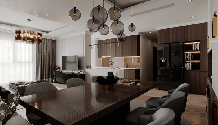 3D Interior Scenes File 3dsmax Model Dining- Livingroom 9 By Nguyen Luc 2