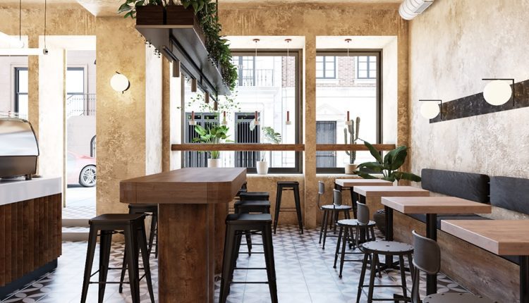3D Model Interior Restaurant Scene 227 By Duy Pham Free Download 1
