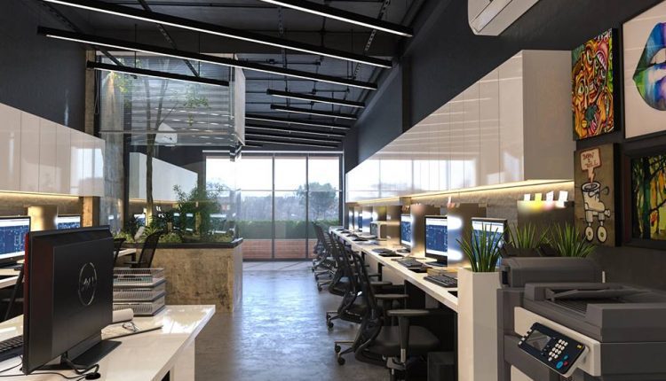 3d Interior Office Room 3 Scene File 3dsmax Model By Hong Quy Phuoc Free Dowload 4