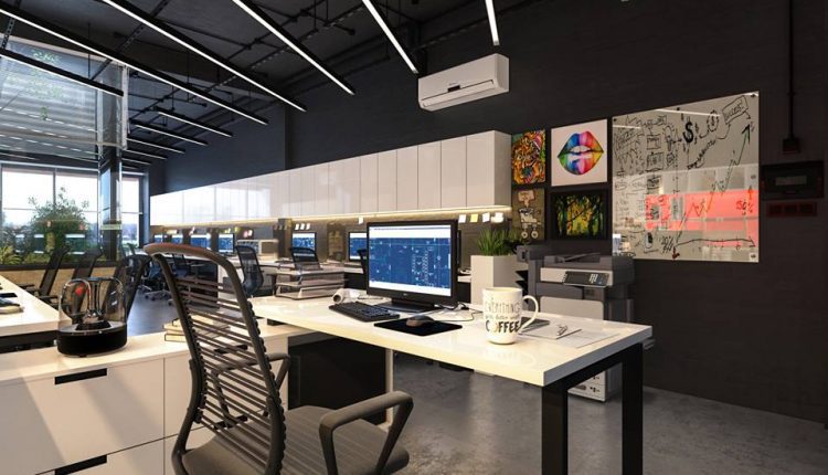 3d Interior Office Room 3 Scene File 3dsmax Model By Hong Quy Phuoc Free Dowload 5