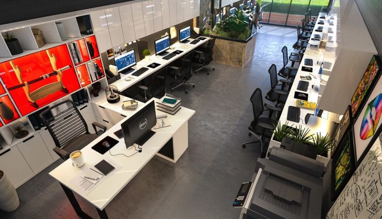 3d Interior Office Room 3 Scene File 3dsmax Model By Hong Quy Phuoc Free Dowload 6