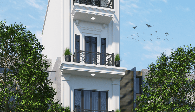 3D Exteriors House 7 Model 3dsmax Free Download By TranThanh 3