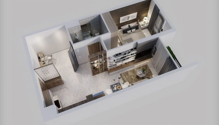 3D Interior Apartment 32 Scene File 3dsmax By LeoNguyen Free Download 2