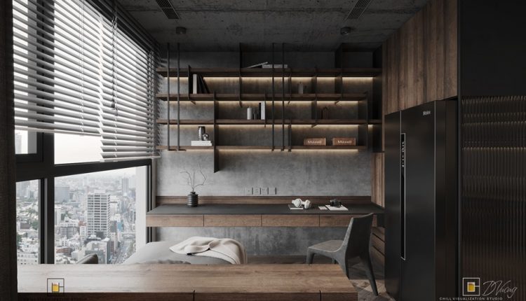 3D Interior Apartment 42 Scene File 3dsmax By DongDaoVuong Free Download 11