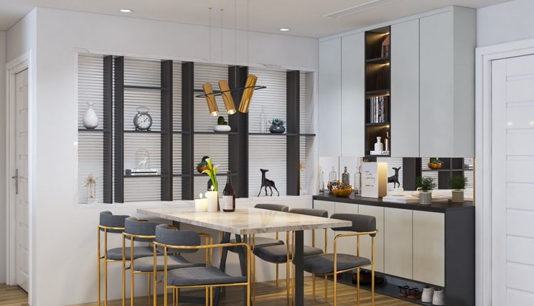 3D Interior Kitchen- Livingroom 49 Scene 3dsmax By NguyenNgocTung Free Dowload 4