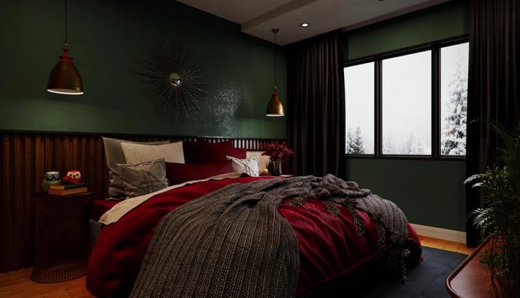 3D Interior Scenes File 3dsmax Model Bedroom 125 1